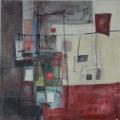 Hebelwirkung | 80x80 | Mischtechnik | 690&euro;