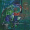 Im Fluss | 80x80 | Mischtechnik | 690&euro;