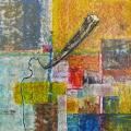Ins Licht |  50x50 &Ouml;lpastellkreide | 240&euro;

